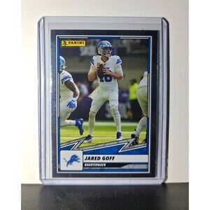 Jared Goff 2025 Panini NFL #48 Foil Sticker Card Detroit Lions